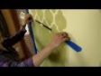 How to Stencil a Feature Wall Using a Wall Stencil by Cutting Edge Stencils. DIY accent wall decor.