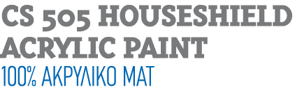 CS 505 HOUSESHIELD ACRYLIC PAINT 100%             