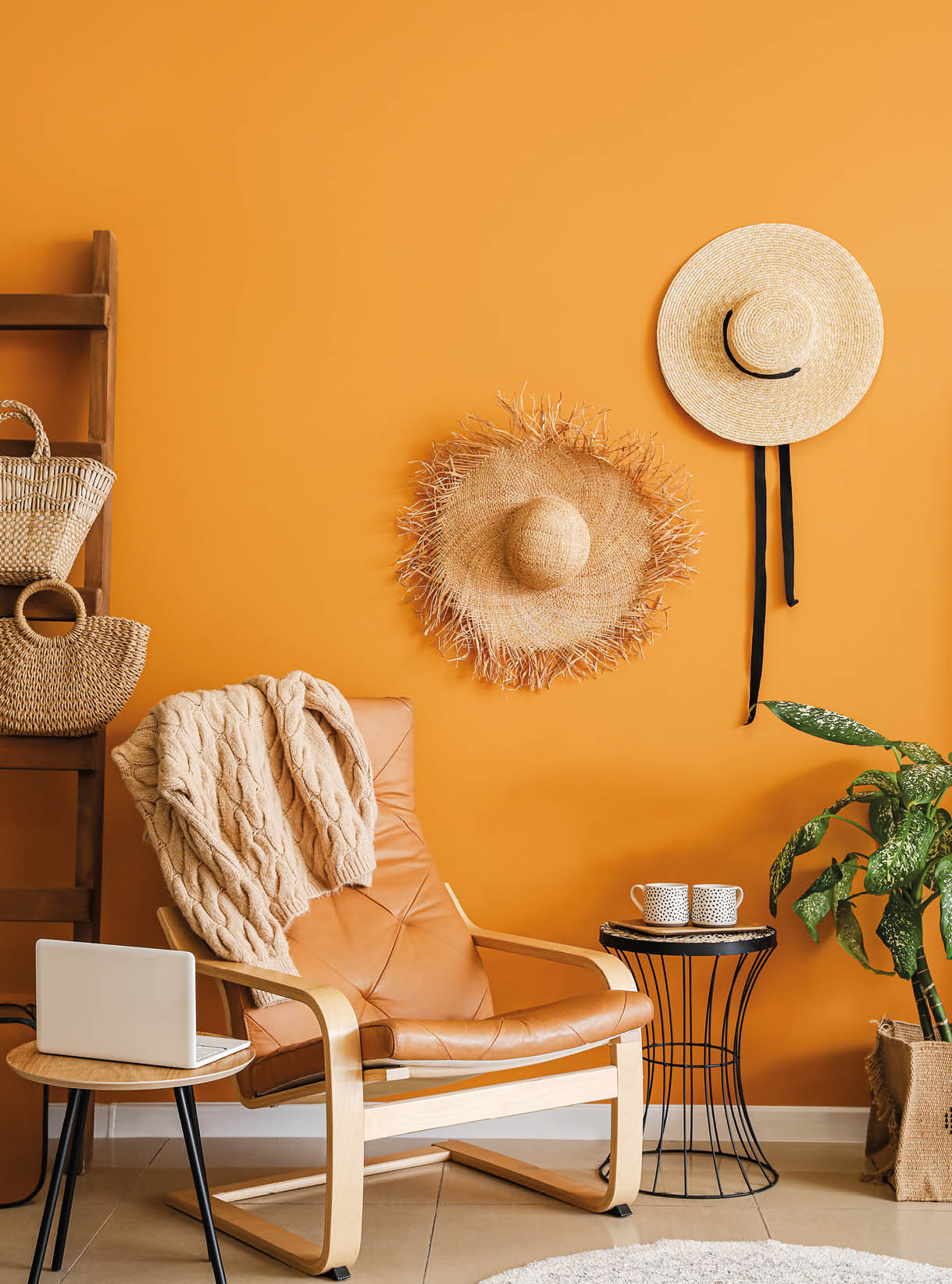 Stylish interior of modern room